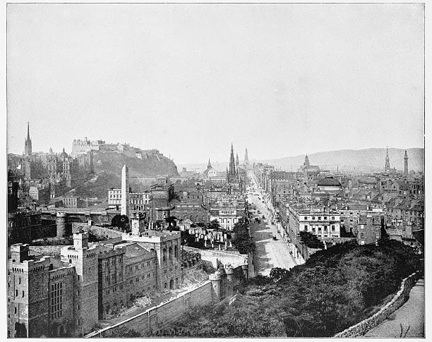istock Edinburgh, Scotland in 1880s 590285788
