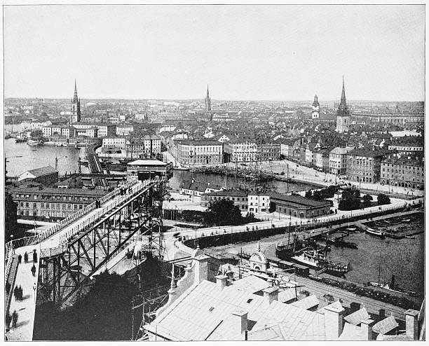 istock Stockholm, Sweden in 1880s 590286396