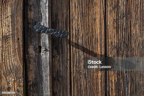 Door Handle Stock Photo - Download Image Now - Aging Process, Ancient, Antiquities