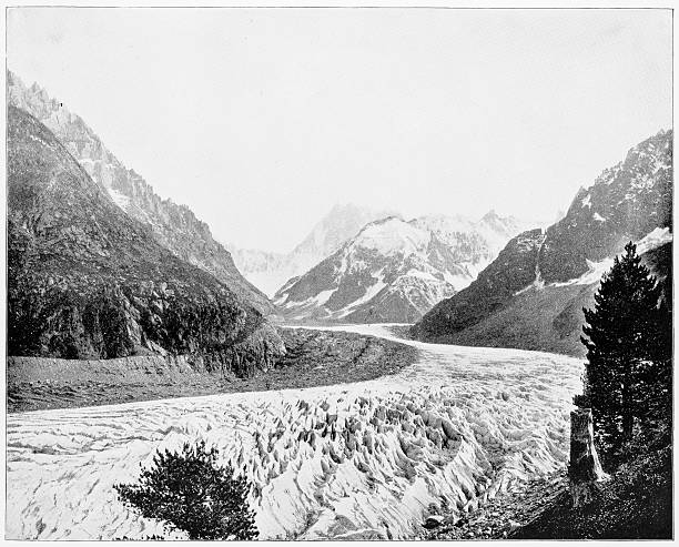 istock Ice Glaze in Switzerland in 1880s 590287852