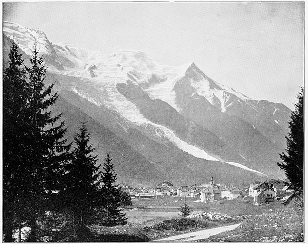 istock Mont Blanc, Switzerland in 1880s 590287870