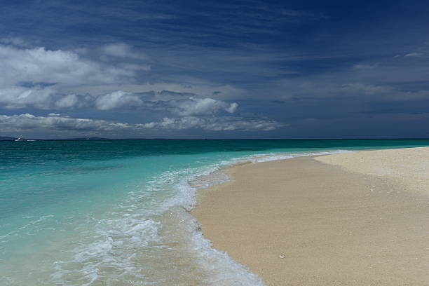 istock Beautiful beach in Okinawa 590289566