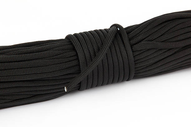 istock coil of dark rope paracord on a white background 590296046