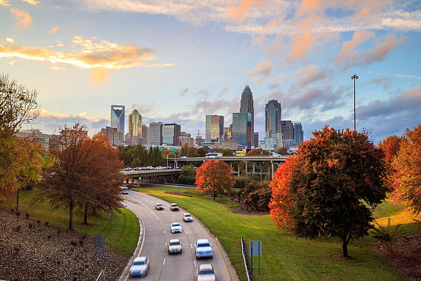 istock Skyline of downtown Charlotte in north carolina 590301814