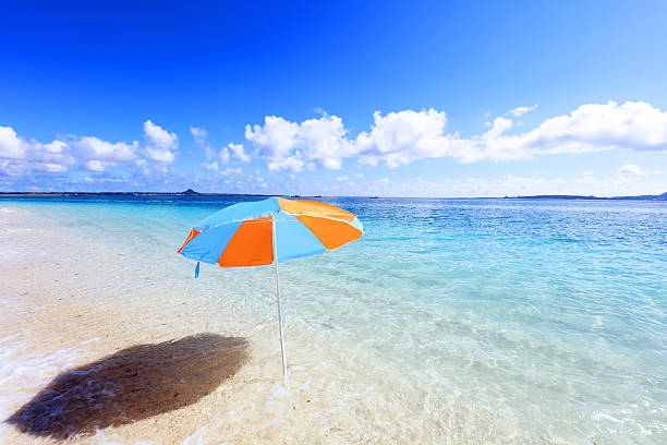 istock Beautiful beach in Okinawa 590579304