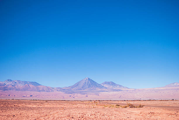 istock Montains and volcano at Atacama desert. 590579458