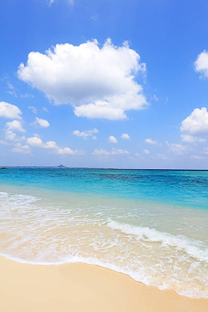 istock Beautiful beach in Okinawa 590581054