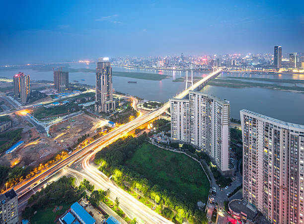 istock Bird view at Nanchang China 590582964