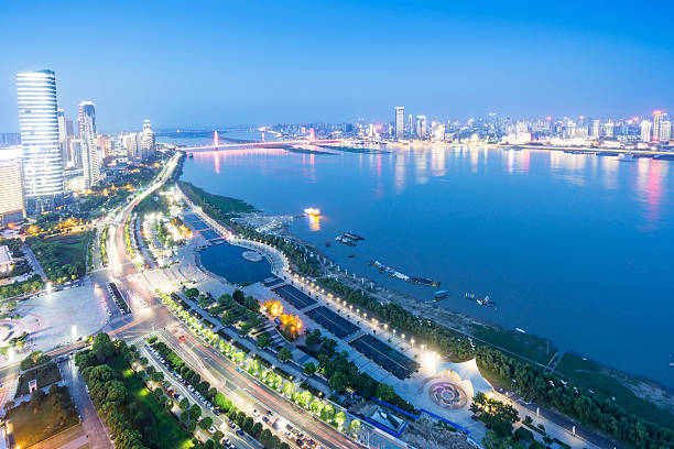 istock Bird view at Nanchang China 590583506