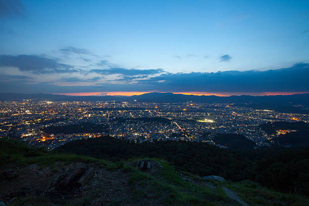 istock Golden Hour at Daimonji, Kyoto 590584654