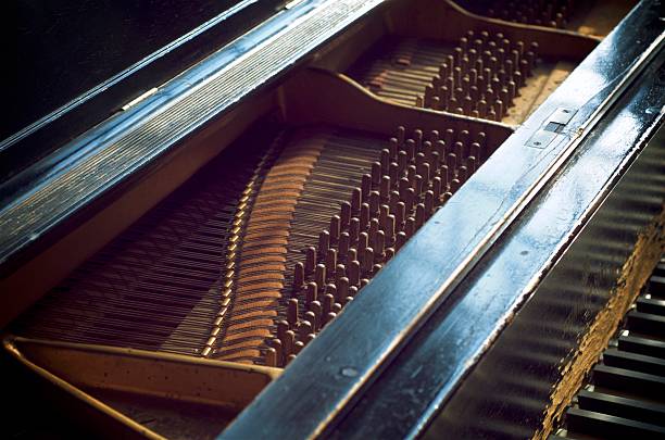 istock The Skeleton of a Vintage Piano 590585228