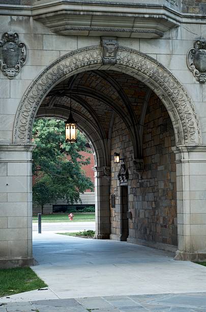 istock Courtyard University of Michigan Law 590588580