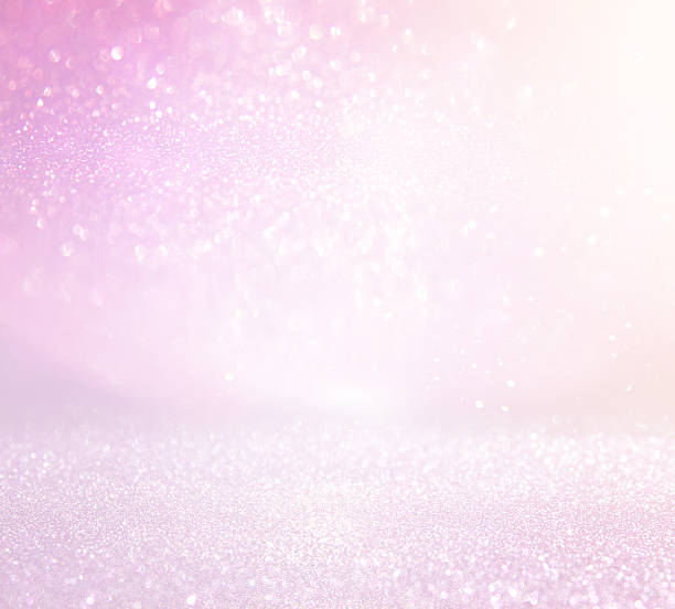 istock Pastel glitter vintage lights background. de-focused 590588652