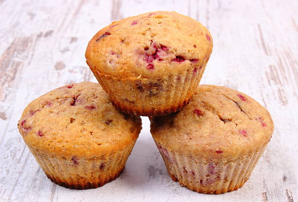 istock Fresh baked muffins with raspberries, delicious dessert 590589918