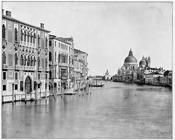 istock Grand Canal, Venice, Italy in 1880s 590591610