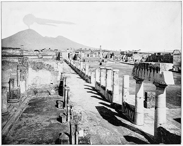 istock Pompei Naples, Italy in 1880s 590591832