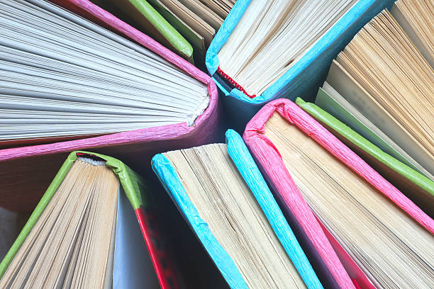 istock Set of books in the library. Knowledge, Science. Toned image. 590591838