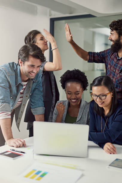 istock We finally got awarded for best collaboration 590594896