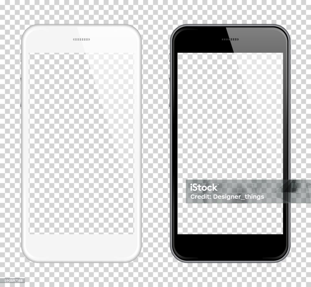Realistic smart phone Vector Mock Up. Fully Re-size-able Realistic smart phone Vector Mock Up. Fully Re-size-able. Easy way to place image into screen Smartphone, for web design showcase, product, presentations, advertising in modern style. Smartphone Smart Phone stock vector