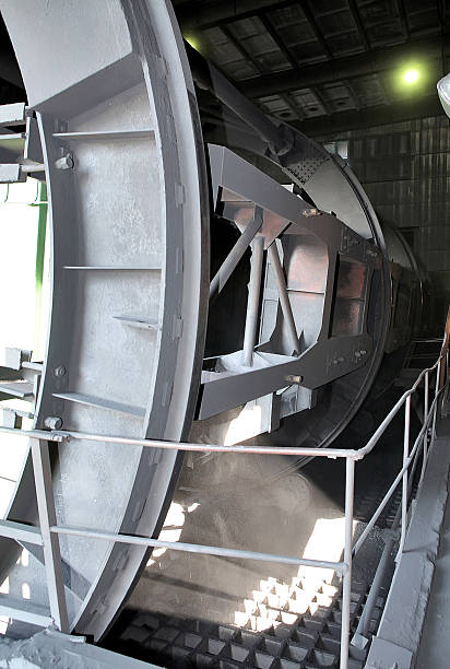 istock Donetsk coal unloading station. Boxcar with coal. CHP. Productio 590600396