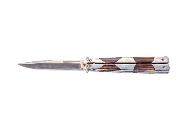 istock Pocket knife Isolated On White background 590603138