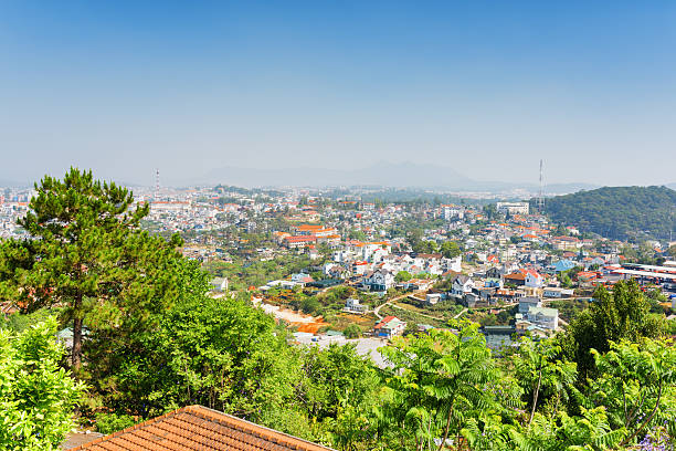 istock Beautiful view of Da Lat city (Dalat) 590604546