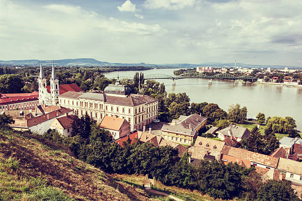 istock View from Esztergom basilica, Saint Ignatius church 590604636