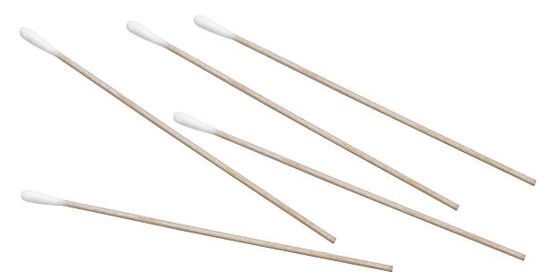 istock Cotton swabs for cleaning ear 590610866