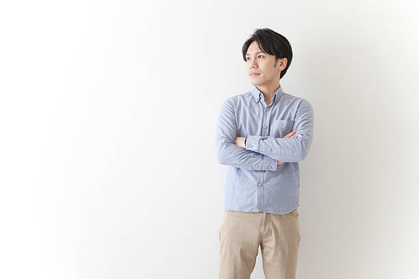 istock Portrait of Japanese man 590611192