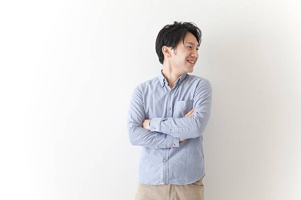 istock Portrait of Japanese man 590611258