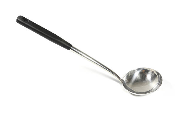 istock kitchen soup ladle isolated on white background with clipping path 590612292