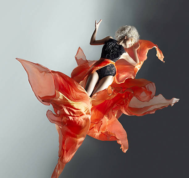 istock Woman inside the flower 590613776