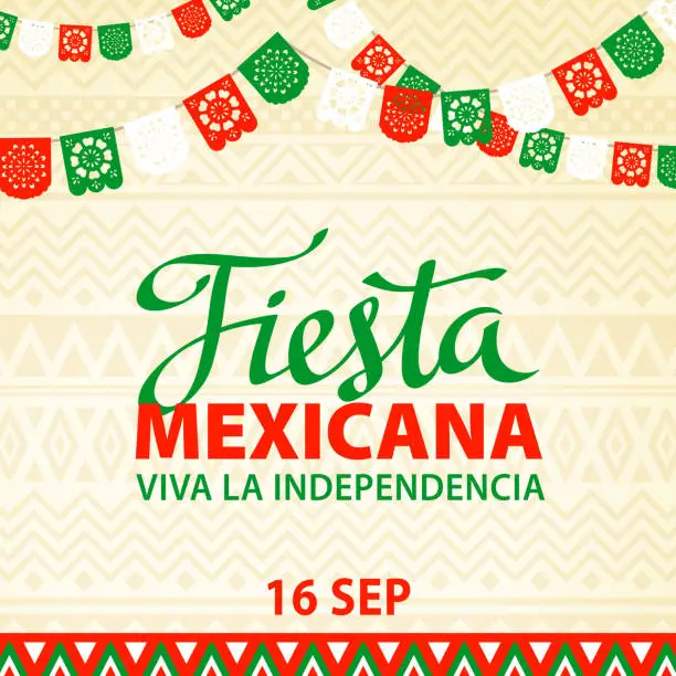 Vector illustration of Mexican Fiesta