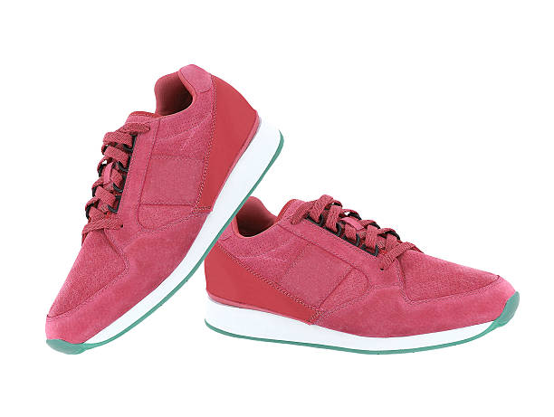 istock red sport shoes 590617358