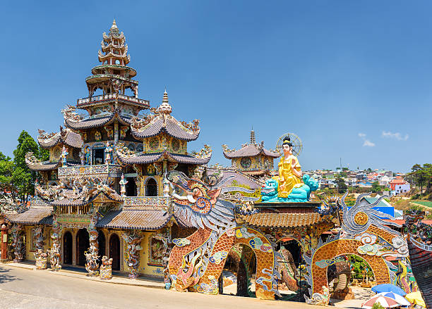 istock View of the Linh Phuoc Pagoda 590618280