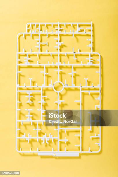 Sprue Stock Photo - Download Image Now - Model Kit, Plastic, Model - Object