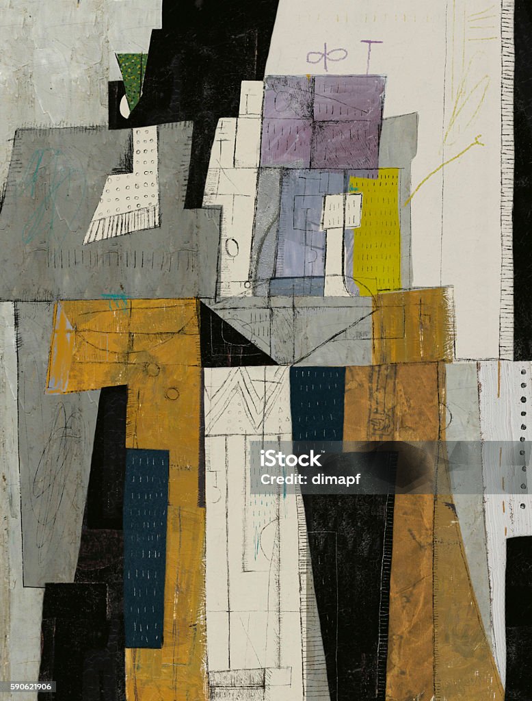 Abstract Abstract, which consists of a plurality of figures Abstract stock illustration