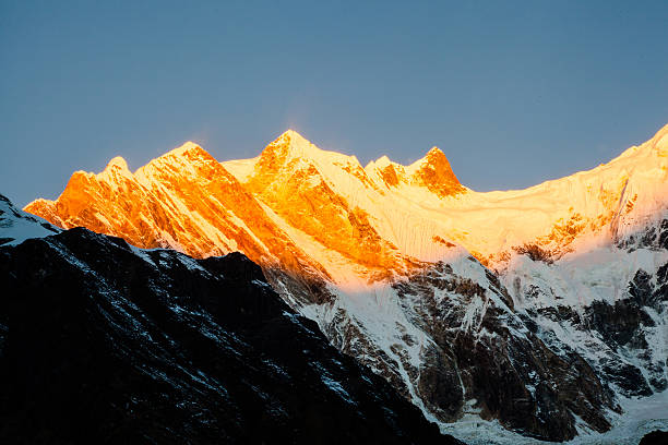 istock view from Annapurna Base Camp in Central Nepal 590624394