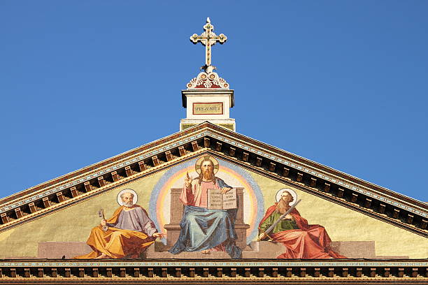 istock Basilica of Saint Paul outside the walls 590624708