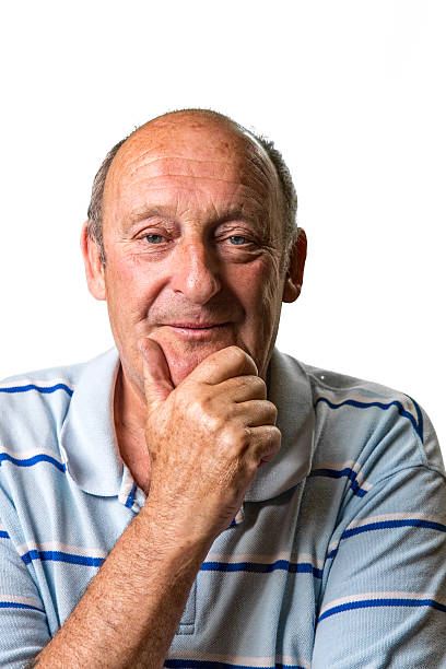 istock Senior man portrait 590624756