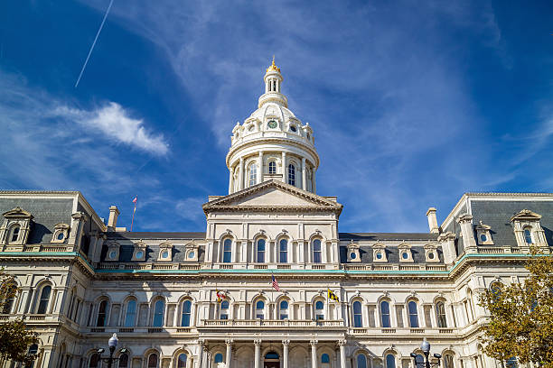istock The city hall of Baltimore 590626570