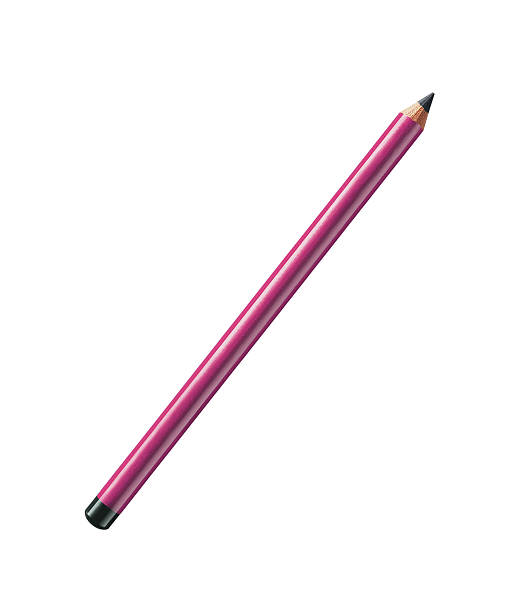 istock Pencil purple isolated on pure 590627236