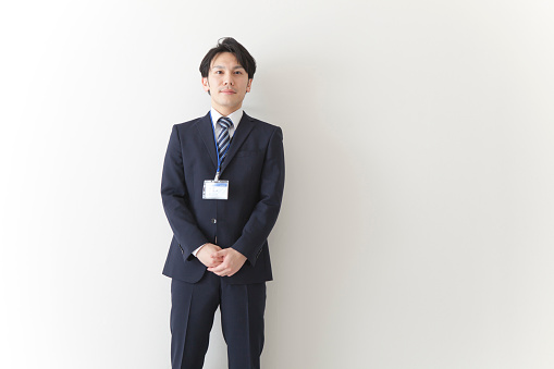 Joven hombre de negocios japonés photo