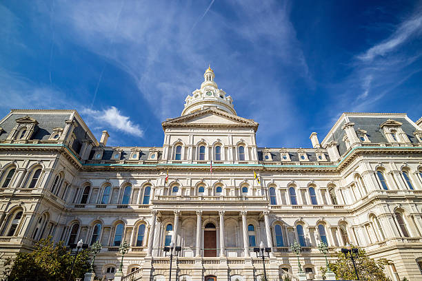 istock The city hall of Baltimore 591399500