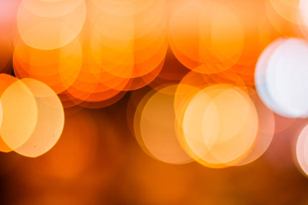 istock Abstract defocused lamp with circular bokeh background of light 591402310