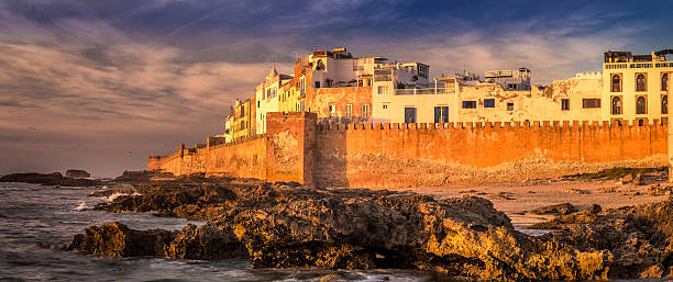 Essaouira port stock photo