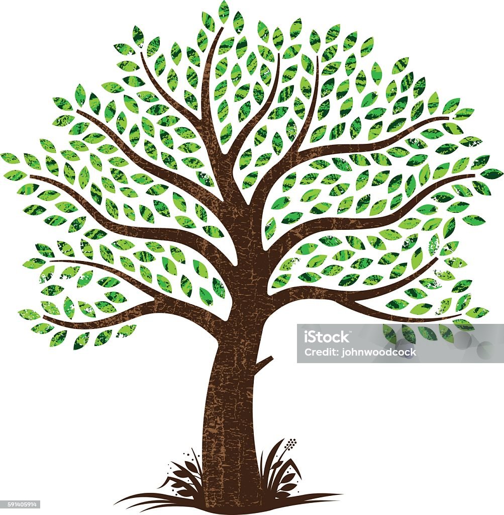 Small Tree Visual Small Tree Illustration Stock Illustration - Download Image Now ...