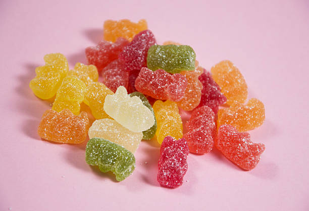 gummy bears stock photo