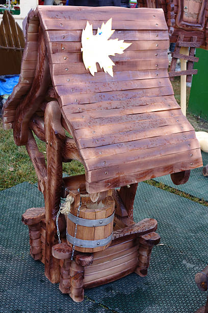 istock New wooden well 591419486