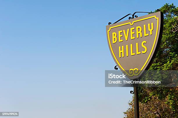 Beverly Hills Shield Stock Photo - Download Image Now - Beverly Hills - California, Sign, California